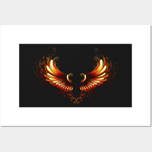 Fire Wings Posters and Art